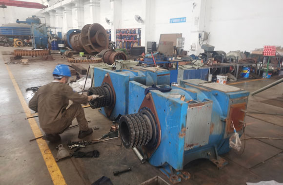 钻井平台泥浆泵电机维修