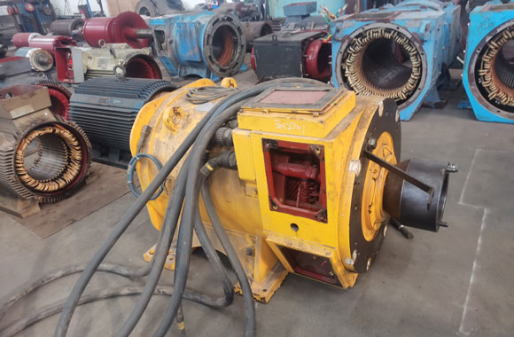 钻井平台顶驱电机维修