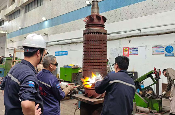 YB710-2  1400KW  10000V 焊接转子端环