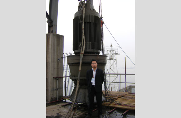 造纸厂800KW-KV水泵维修